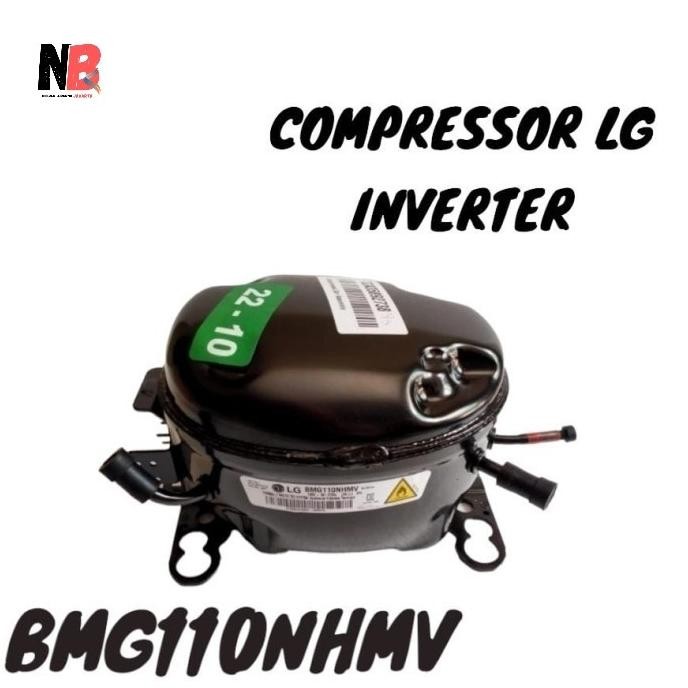 Ready kompresor kulkas lg inverter bmg110nhmv original 100% Freezer