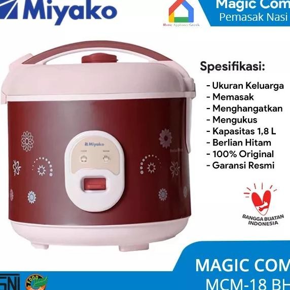 =====] MAGIC COM MIYAKO MCM18BH RICE COOKER PENANAK NASI MIYAKO MCM 18BH