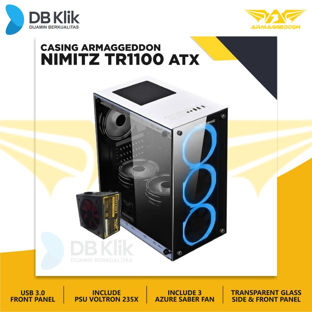Armaggeddon Casing Nimitz Tr 1100 Include Psu & Fan