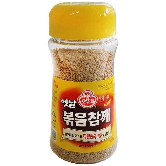 

Ottogi Roasted Sesame Seed Biji Wijen Panggang Bumbu Masak Korea 100g H24ID