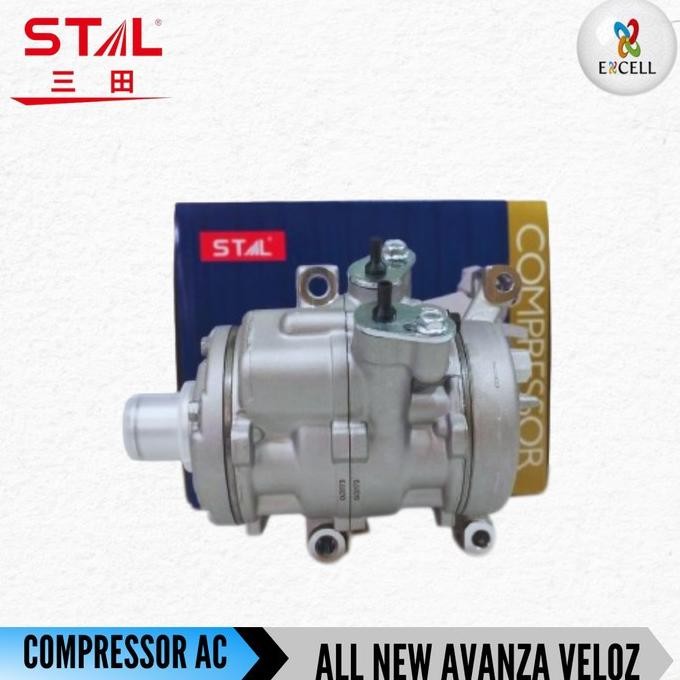 Compressor Kompresor Ac Mobil Toyota All New Avanza Veloz 1.3 1300Cc