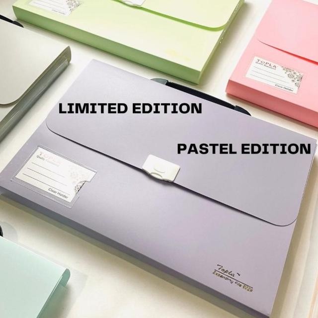 MURAH MAP EXPANDING FILE F4 13 SEKAT ANTI AIR TAS DOKUMEN AESTHETIC PLASTIK KANCING FOLDER DOCUMENT 