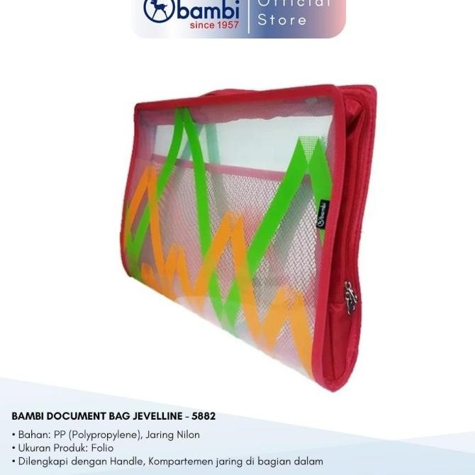 

BAMBI TAS DOKUMEN A4 TIPE TAS BERKAS / TAS ARSIP EDISI JEVELLINE ORIGINAL