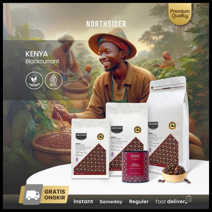 

Northsider Kopi Arabika Kenya Blackcurrant Fully-Washed Coffee