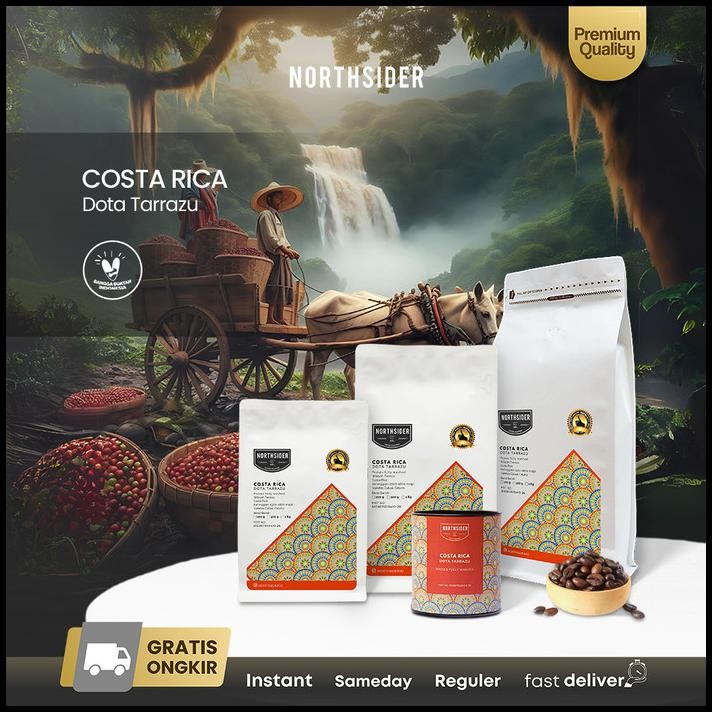 

Northsider Kopi Arabika Costa Rica Dota Tarrazu Fully-Washed Coffee
