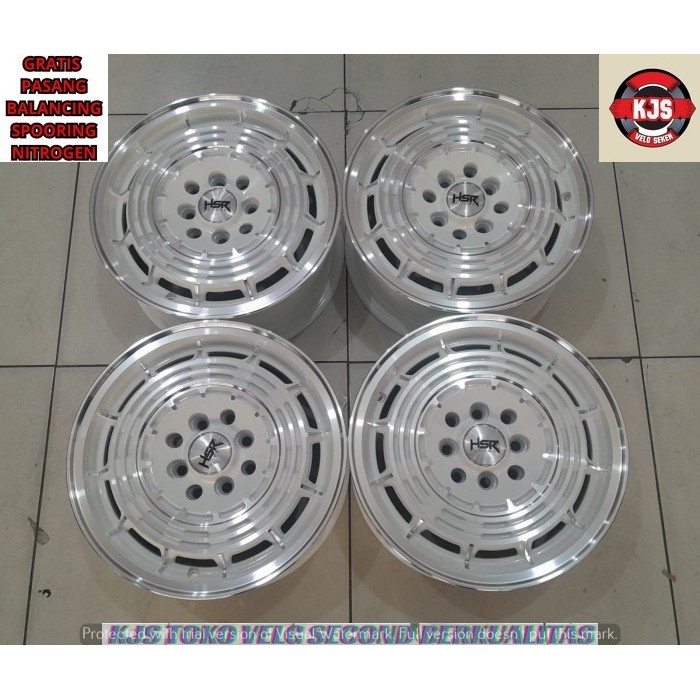 JUAL VELG RACING SECOND MODEL HSR RTR RING 14 COCOK BANGET BUAT MOBIL XENIA AVANZA LIVINA KIJANG LGX