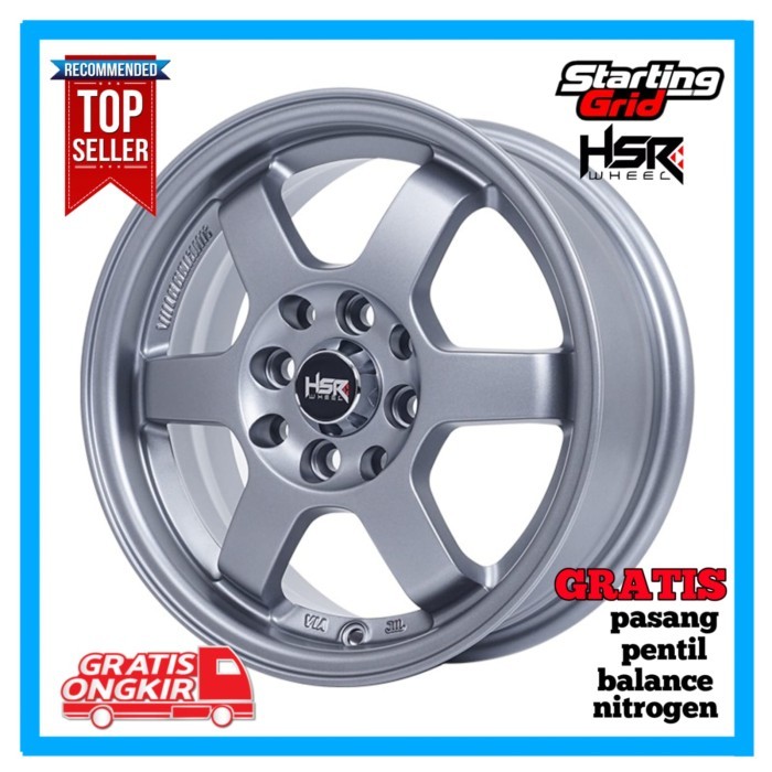 Velg mobil ring 14 untuk Aerio, Ignis, Yaris, Brio, Spin dll hsr tokyo
