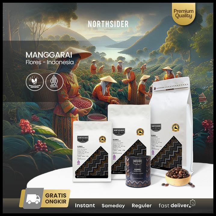 

Northsider Kopi Arabika Flores Manggarai Fully-Washed Coffee