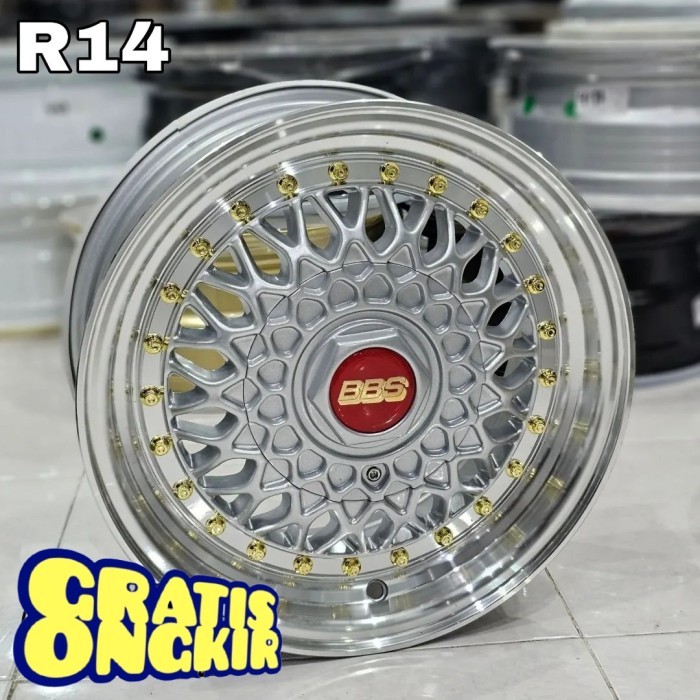 velg racing mobil r14 BBS RS RING 14 Wuling Air ev brio Avanza Xenia a