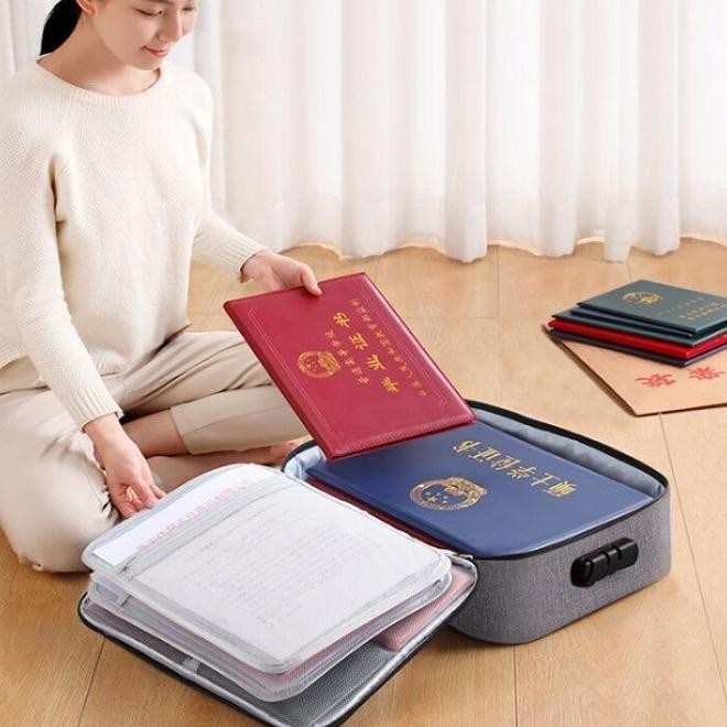 

BARU AVVET TAS PENYIMPANAN DOKUMEN 3 LAYER STORAGE BAG SERTIFIKAT FILE