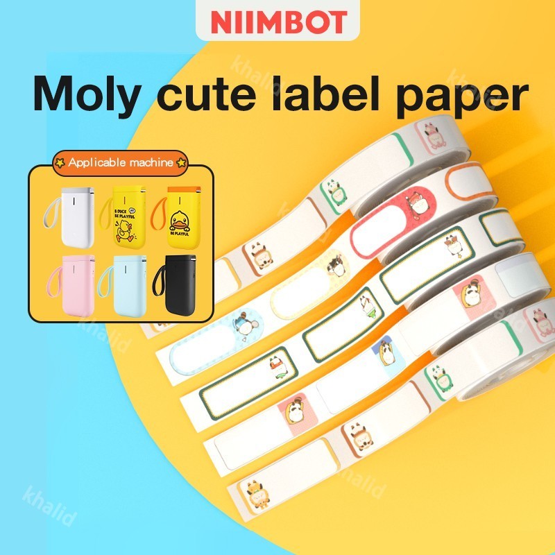 

NIIMBOT D11 / D61 Kertas Label Pembuat Label Gaya Lucu, Stiker Kertas Label Termal Seri Lucu Anti Minyak Tahan Air |90C3D3F1|