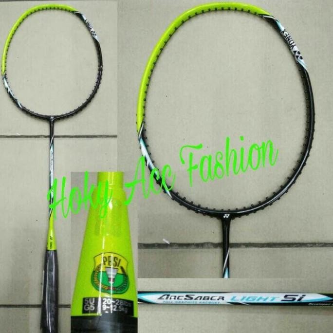 RAKET BTON YONEX ARCSABER LHT 5I - 100%ORINAL 28LBS