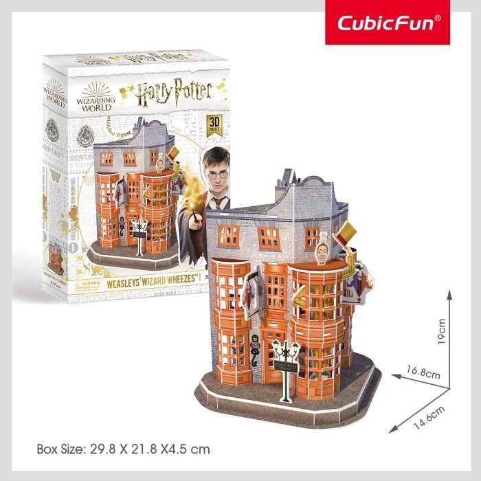 TERBARU - Cubicfun 3D Puzzle Harry Potter Weasleys Wizard Wheezes