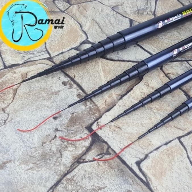 Joran Tegek Ruas Pendek Rocky 450 Hard Action Fiber
