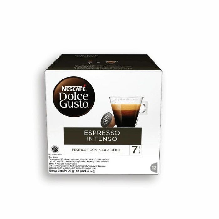 

Cuci Gudang Nescafe Dolce Gusto Espresso Intenso