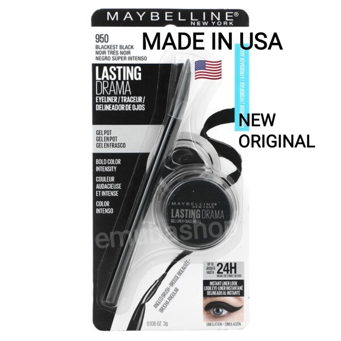 Maybelline Lasting Drama Eye Studio Gel Eye Liner Eyeliner
