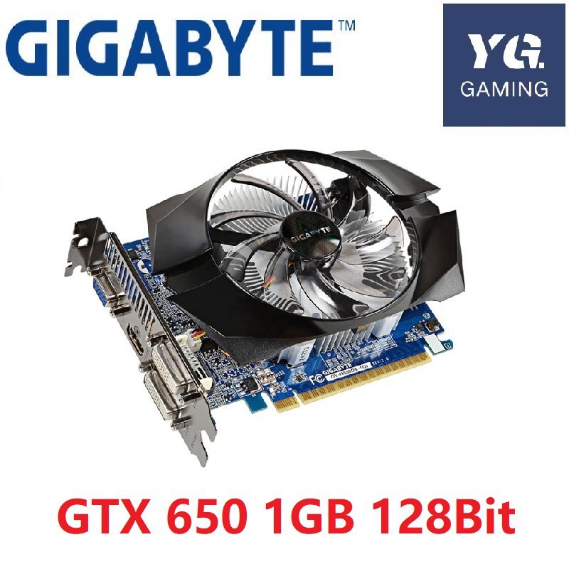 Kartu Grafis GIGABYTE Asli GTX650 1GB 128Bit GDDR5 untuk nVIDIA Geforce GTX 650 Hdmi Dvi Bekas |ry2N