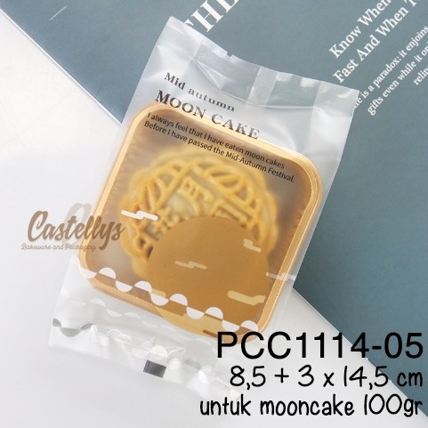 

NEW Plastik Mooncake 100gr PCC1114-05,Pia, Mochi, Cookies, Kuker, Snowskin