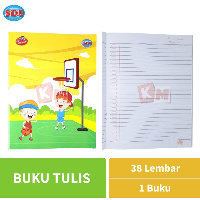 

BEBAS ONGKIR - Buku Tulis SIDU Isi 38 Lembar / Sinar Dunia 38 Lbr / 38Lb