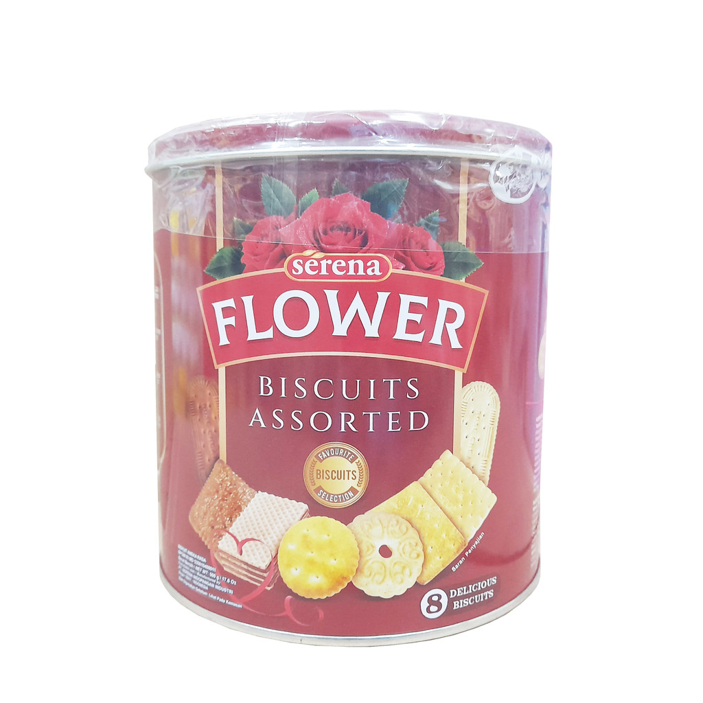 

Serena Flower Mini Biscuits Assorted Kaleng 500 gr