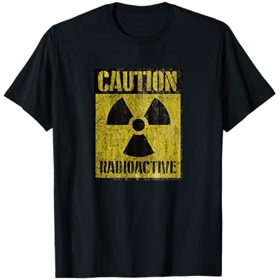 Kaos Grunge Caution Radioactive - Kaos Rusak |jBfW1n2L|