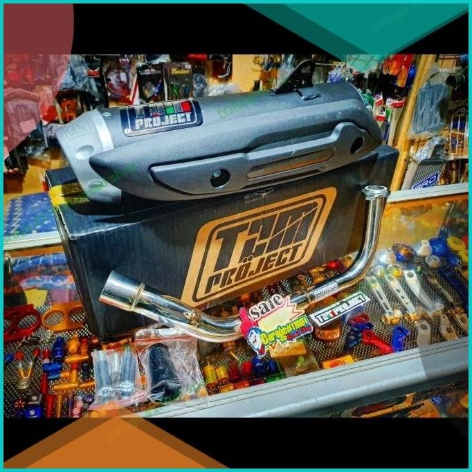 knalpot tzm project std racing non ss pro cover fullpack honda series