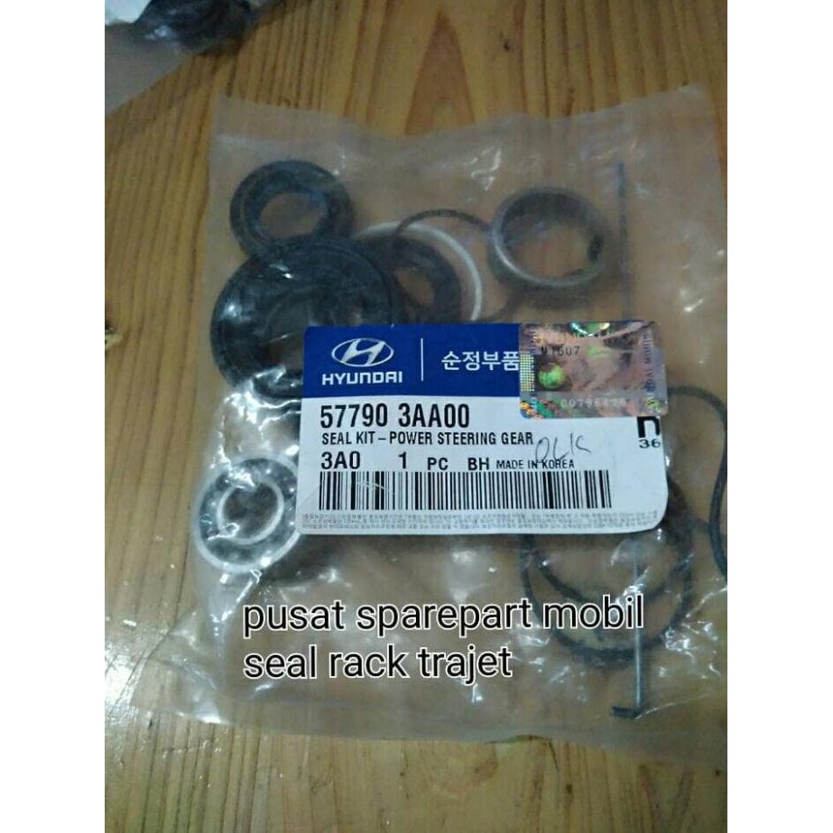 seal rack trajet seal rack power steering bawah trajet asli hyundai