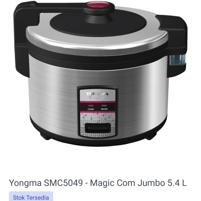 TERMURAH - magicom yongma jumbo 5.4 liter / rice cooker yongma 5.4 L