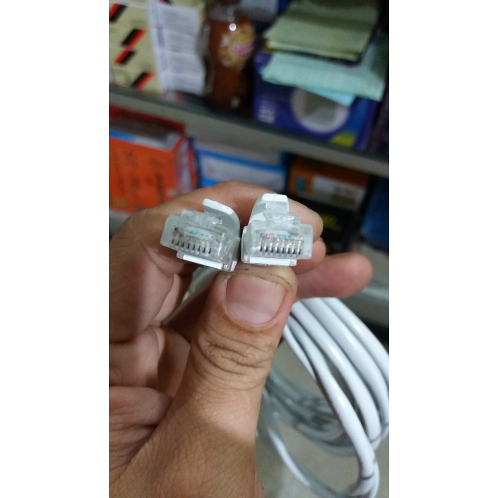 Kabel Lan Rj45 10meter pin 8 / kabel data Rj45 / kabel internet Rj 45