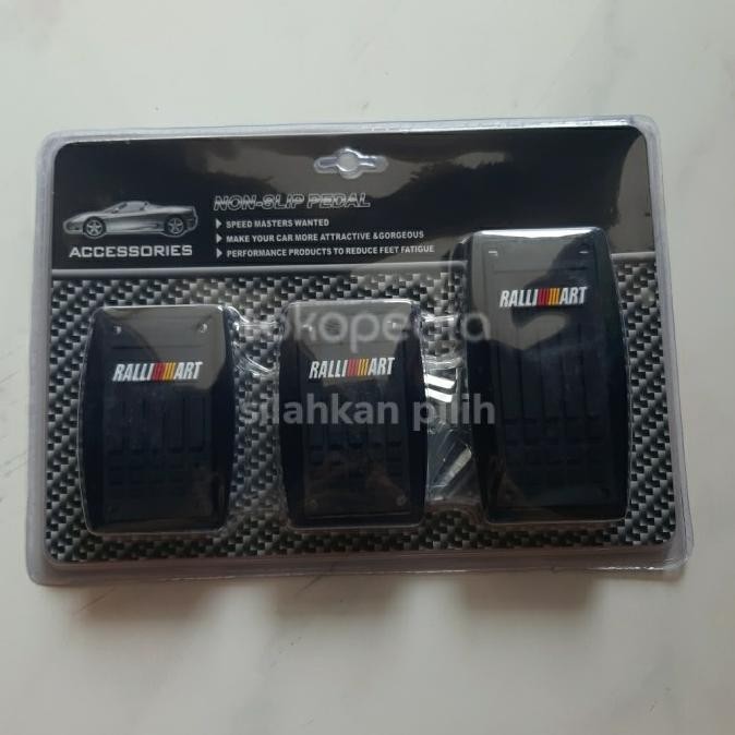 Sale Pedal Pad Mobil Manual Universal / Cover Pedal - Rally Art (Manual)