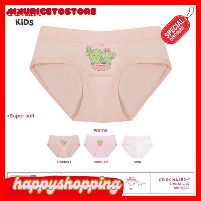 SOREX CELANA DALAM ANAK PEREMPUAN KIDS GIRL - NA 452 - SEGITIGA SOFT TERKINI