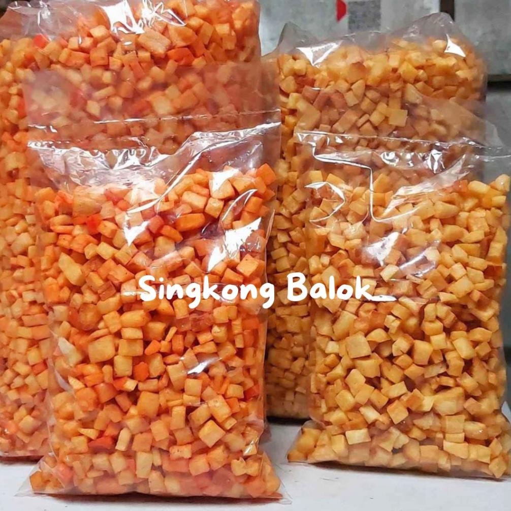 

Grosir PROMO 1Kg singkong balok keripik singkong keripik singkong balado singkong dadu