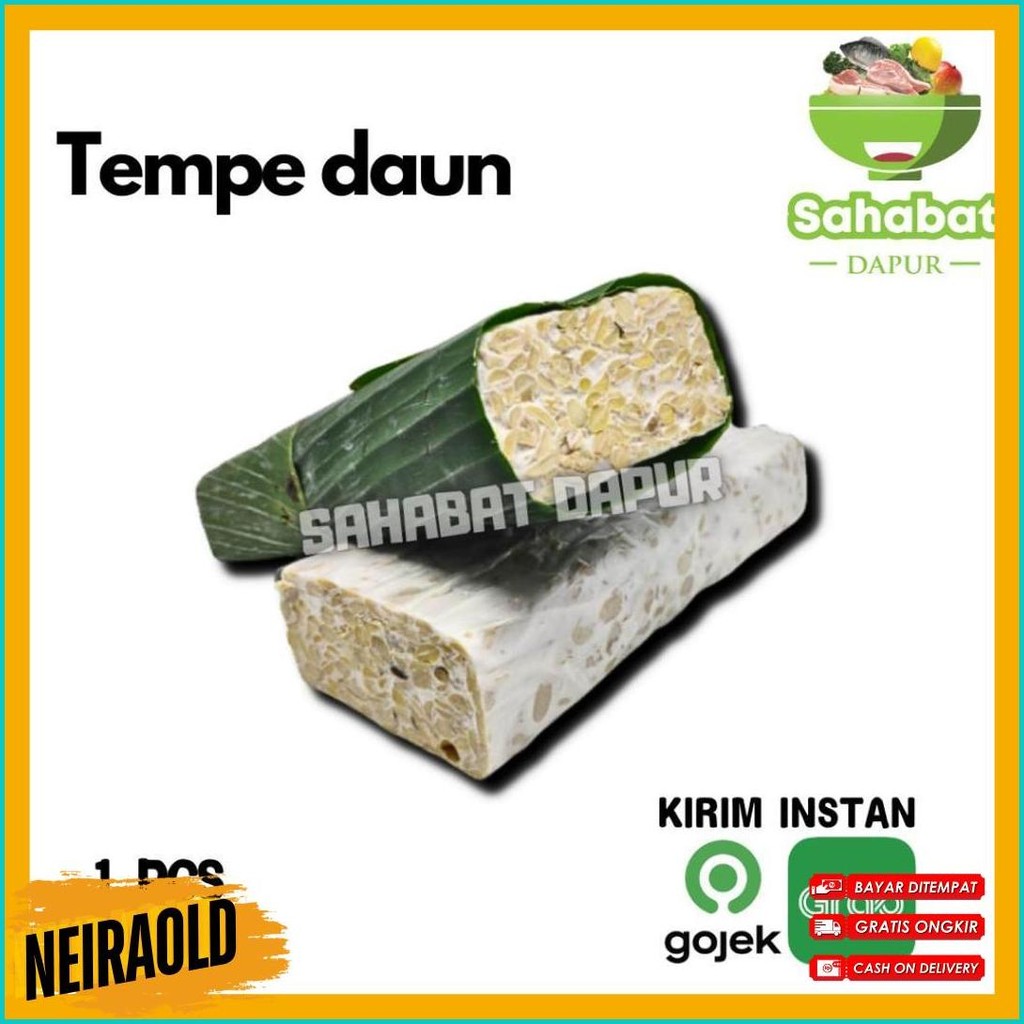 

Tempe Daun Pisang / Tempe Segar 1Pcs - Sahabatdapur (Lagi Rame)