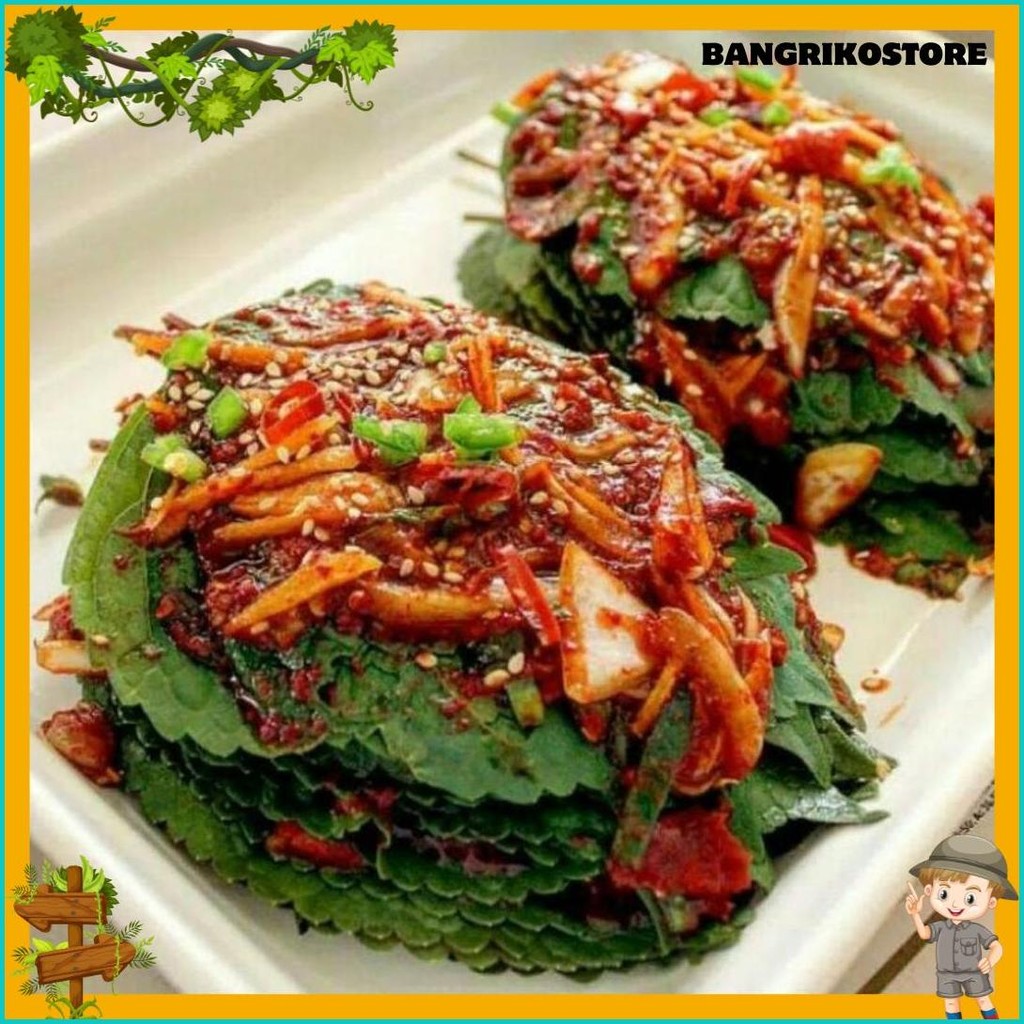 

Perila Leaf Fresh - Daun Wijen Muda Untuk Bungkusan Bbq 100Gr (Lagi Rame)