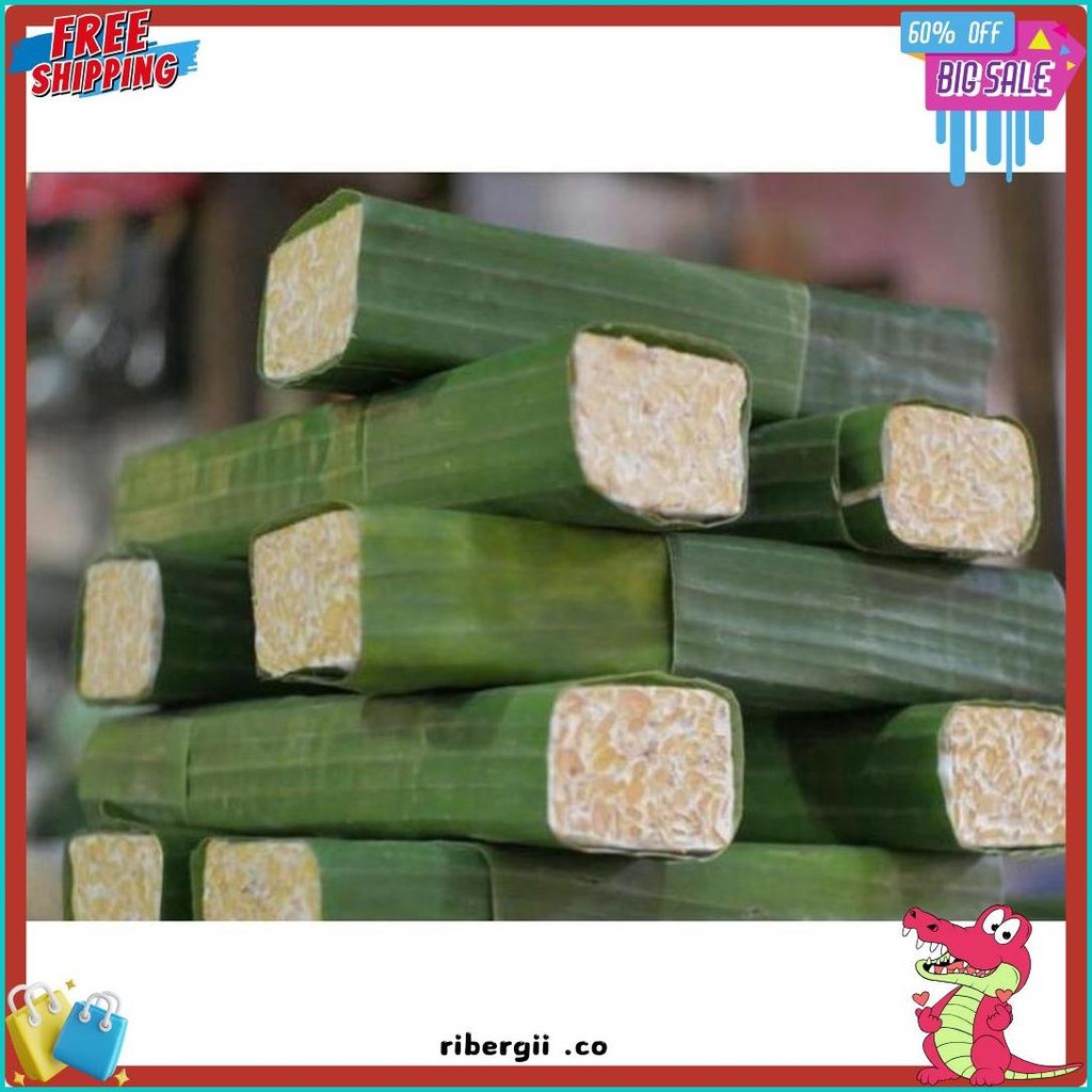 

Tempe Daun Pisang Per Papan (Cod)