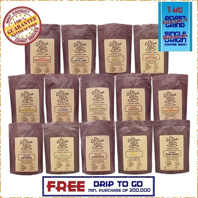 

Kopi Arabika Manggarai 1 Kg Single Origin - Bean/Biji & Ground/Bubuk