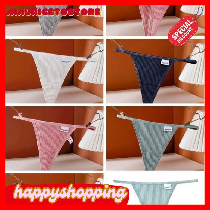 KX CELANA G STRING KATUN RAJUT PILIHAN TERBAIK