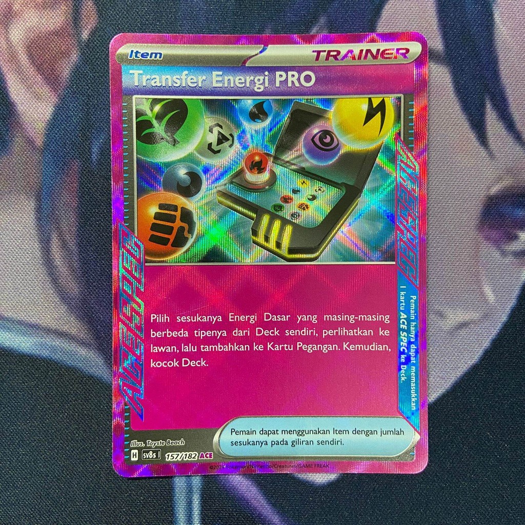 pokemon (ID) transfer energi pro - SV8s 157/182 - ACE