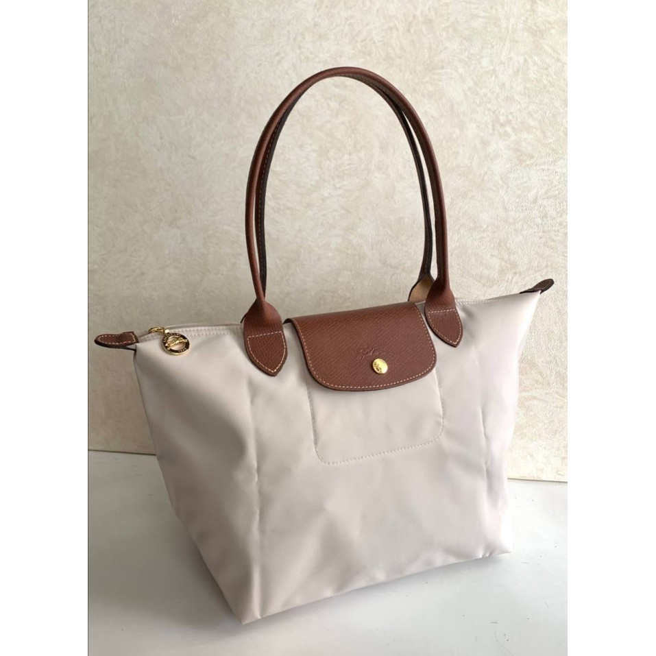 LONGCHAMP Le pliage Small long handle SLH in Papier Color / Paper