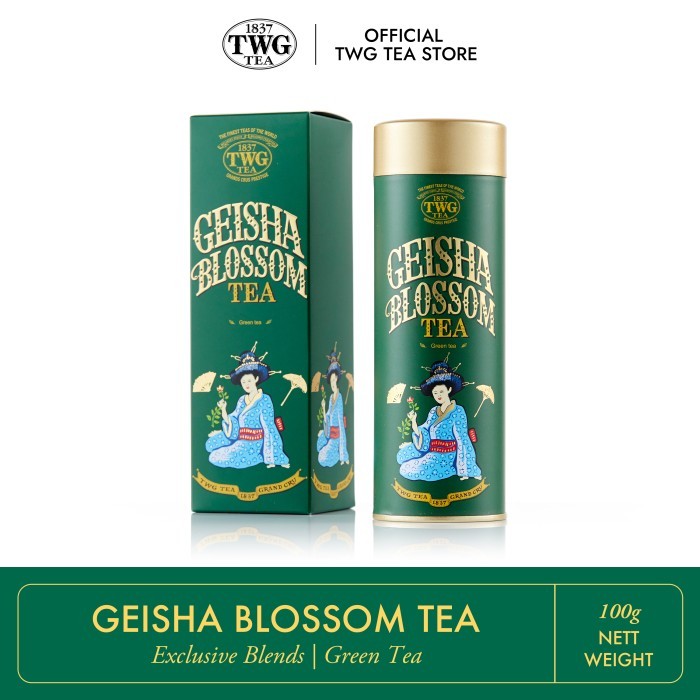 

TWG Tea Geisha Blossom Tea, Haute Couture Tea Tin, 100g