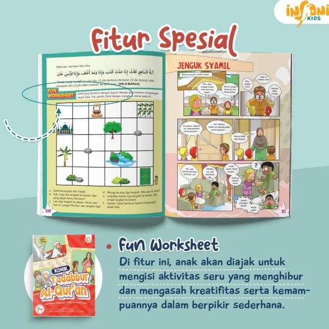 

Promo Komik Tadabbur Al-Quran Yuk Pahami Keagungan Al Quran Sedari Kecil Buku Islami Anak Full Color Tadabur - Gip