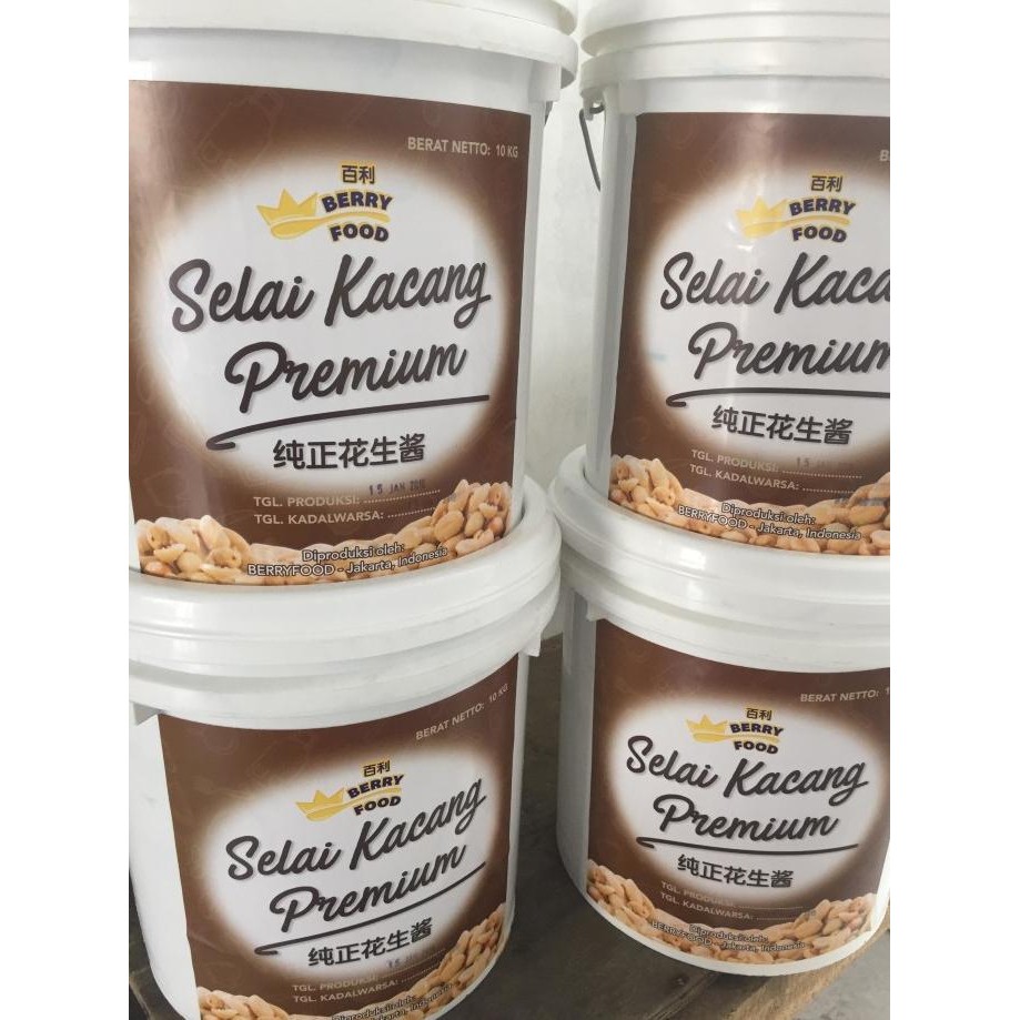 

Selai Kacang Premium Kiloan Kemasan 4Kg