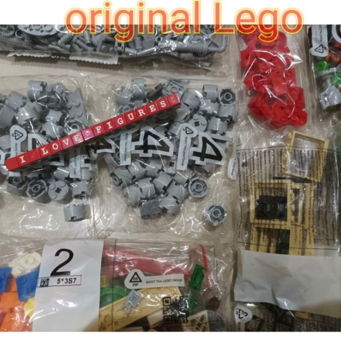 Salee Lego Original 1 Kilo Mixed Curah New Kiloan Lego Original Random Brick
