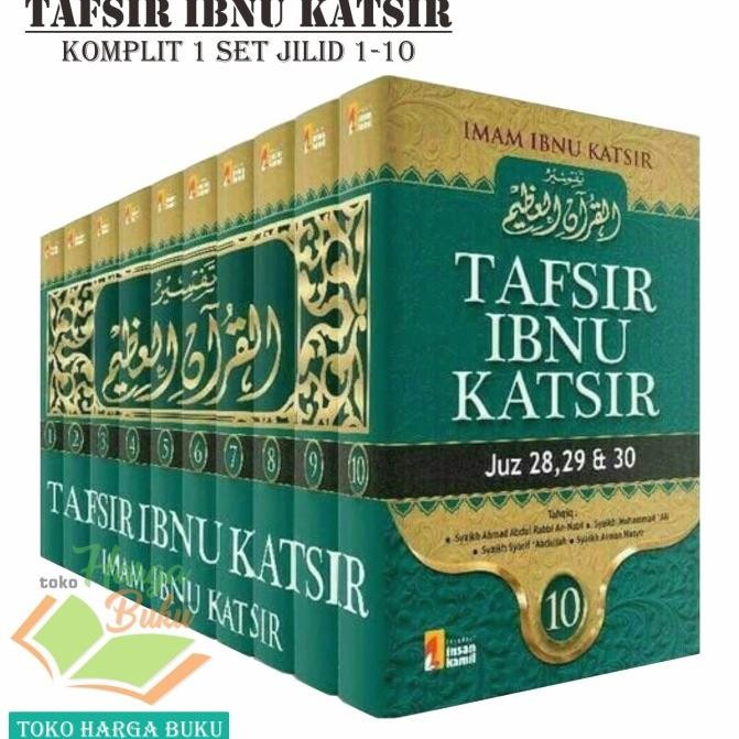 

Promo Tafsir Ibnu Katsir Komplit 1 Set 10 Jilid Lengkap Tafsir Al-Quran - Ik