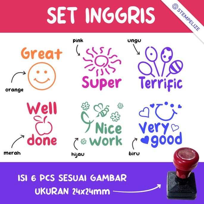 

Stempel Reward Penilaian Guru Tk / Sd / Anak Original Dan Terpercaya