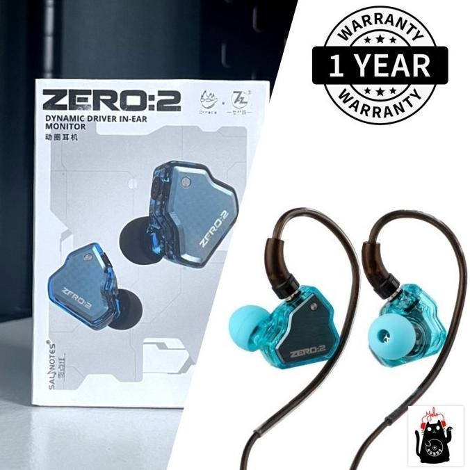 7hz zero 2 7hz x crinacle zero : 2 dynamic driver in ear earphone