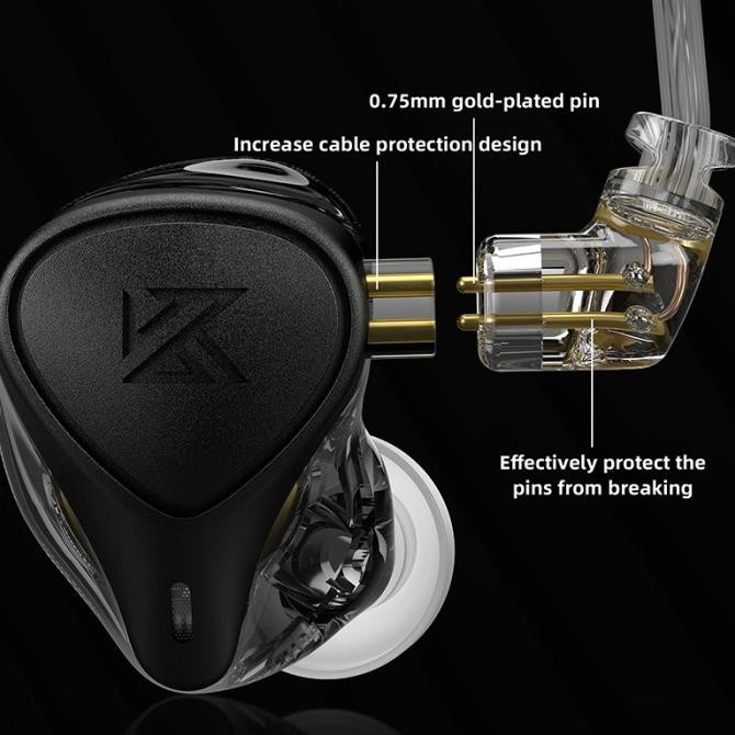 KZ ZEX Pro Crinacle Knowledge Zenith Earphone with Mic