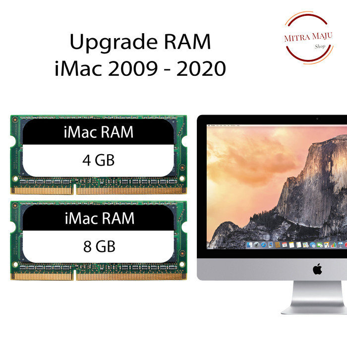 TERMURAH - RAM iMac 21.5 27 Inch 2011 2012 2013 2014 2015 2017 2019 4GB 8GB 16GB