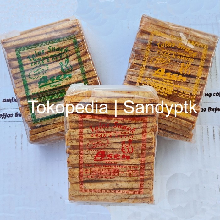 

BERKUALITAS Snack Talas Asen Susun Khas Pontianak - Enak & Gurih - 2 Pilihan Rasa