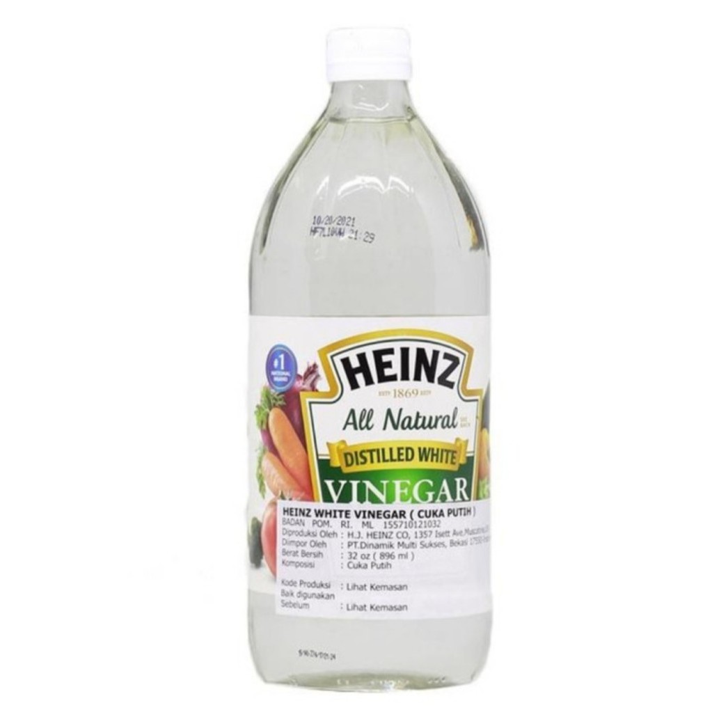 

Heinz All Natural Distilled White Vinegar 32Oz (Cuka Putih)